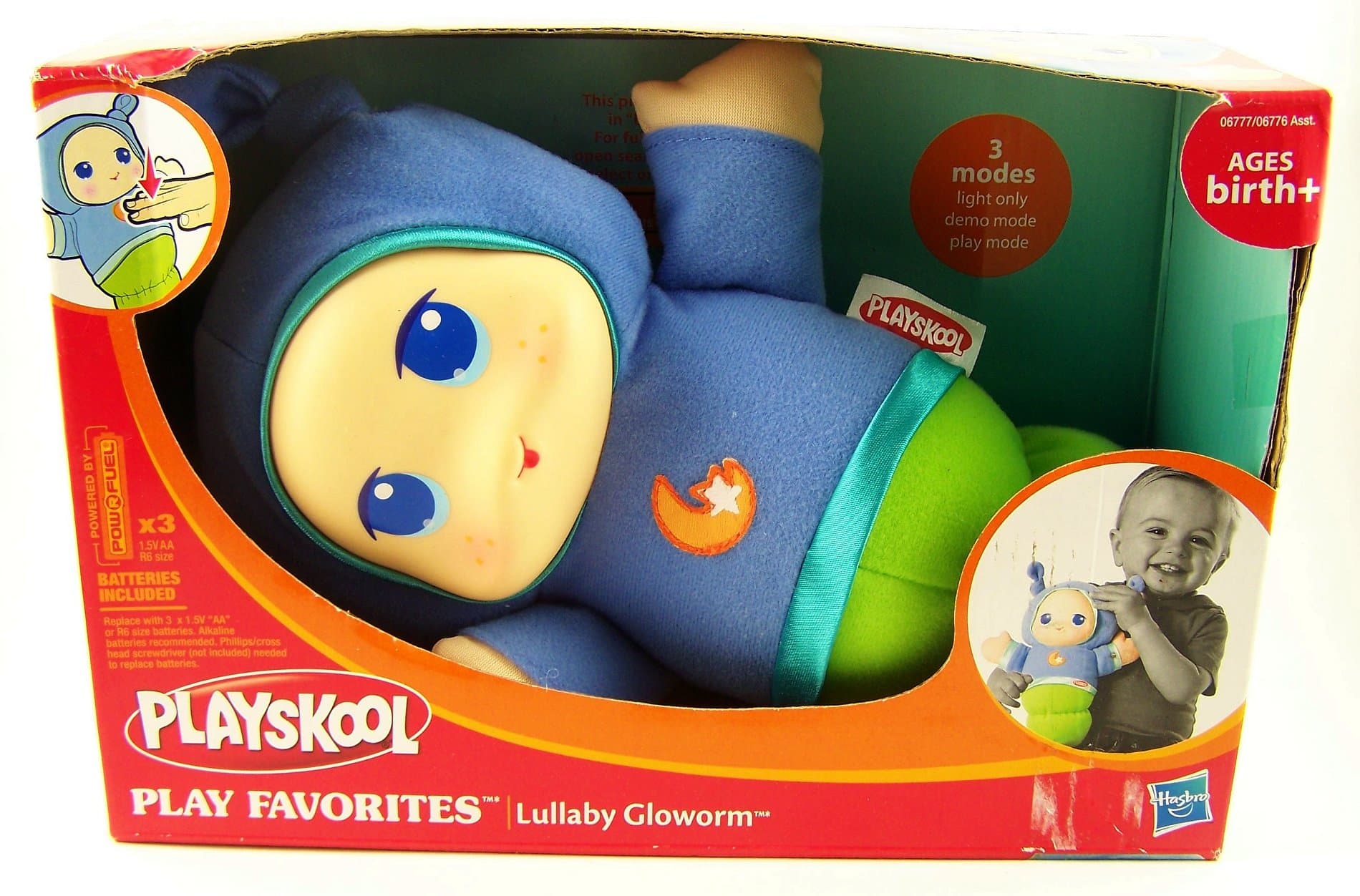 Playskool Lullaby Gloworm Boy