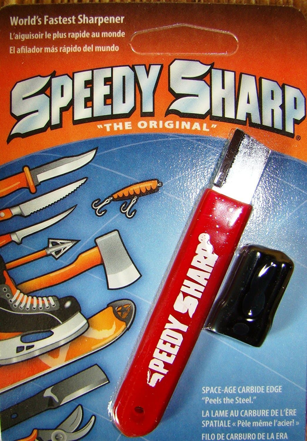 Speedy Sharp Knife Sharpener (Red)