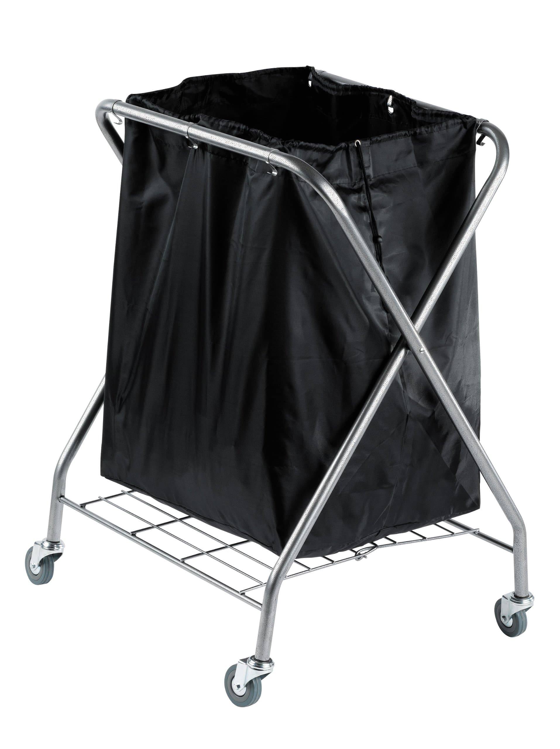 WHP 6 Bushel Commercial Rolling Laundry Hamper with Platform