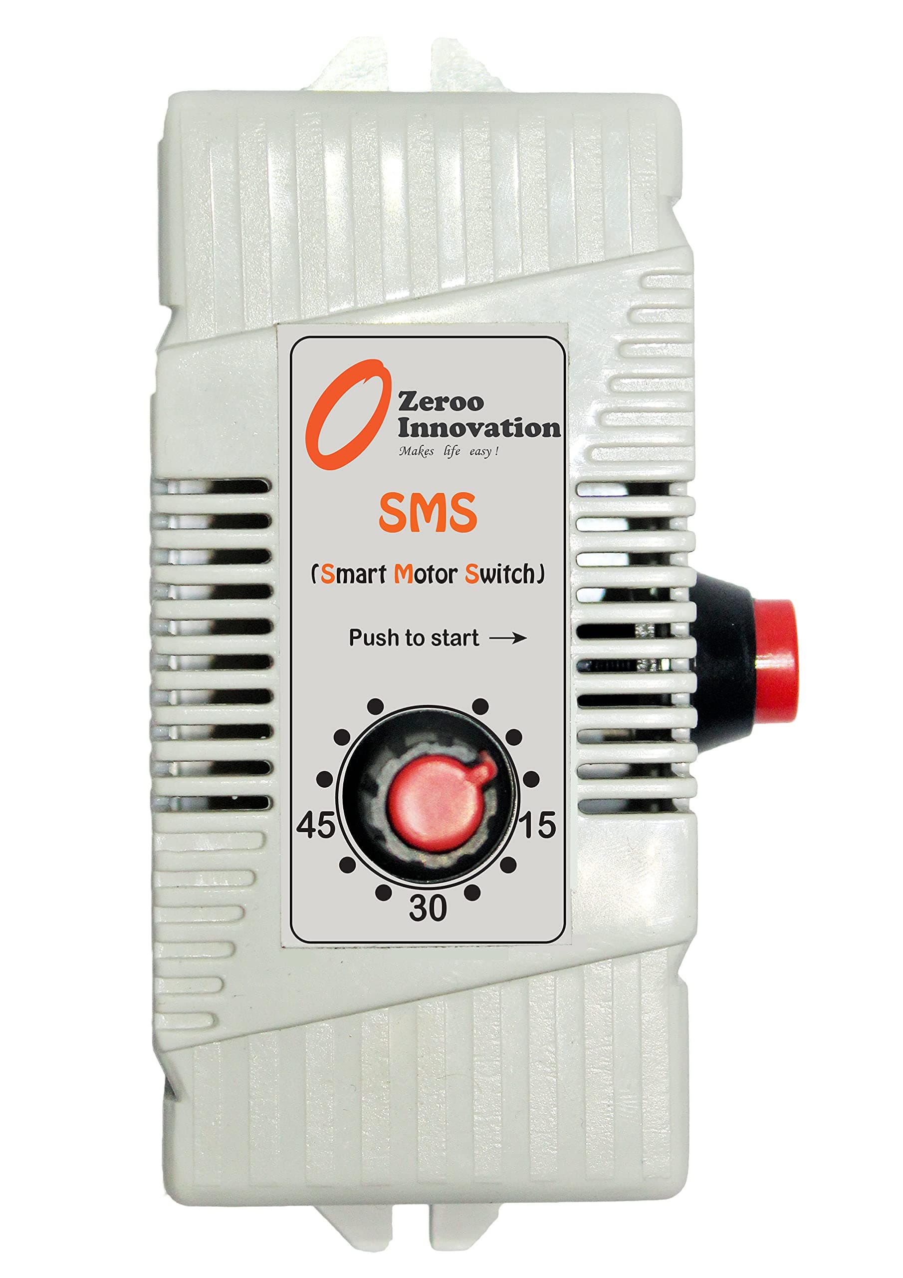 Smart Motor Timer Switch for Bore-Well and Water Pump (White, 1Ph , Upto 2HP )