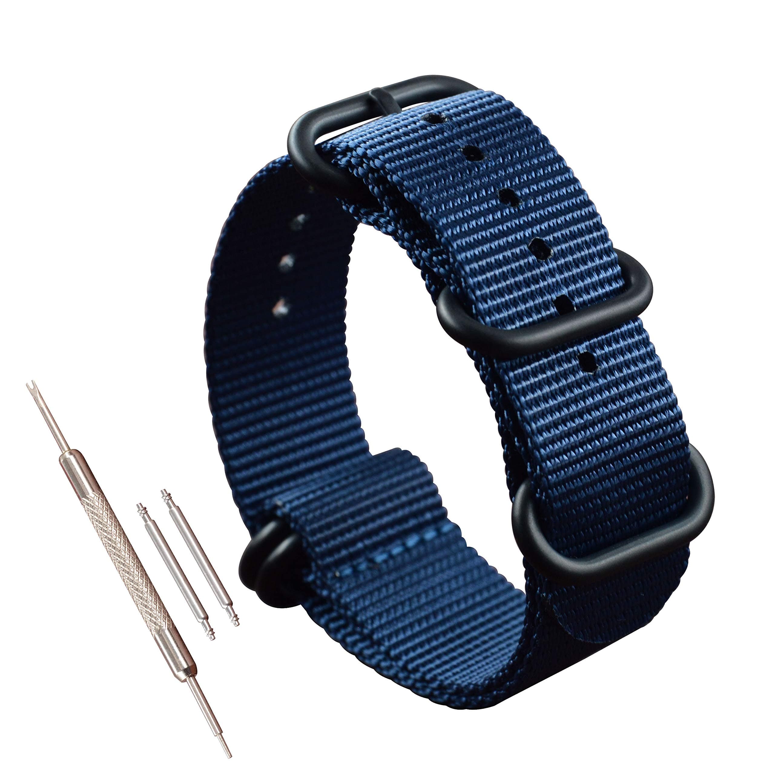 Nylon Watch Strap Replacement(18 19 20 21 22 23 24 25 26 28mm)