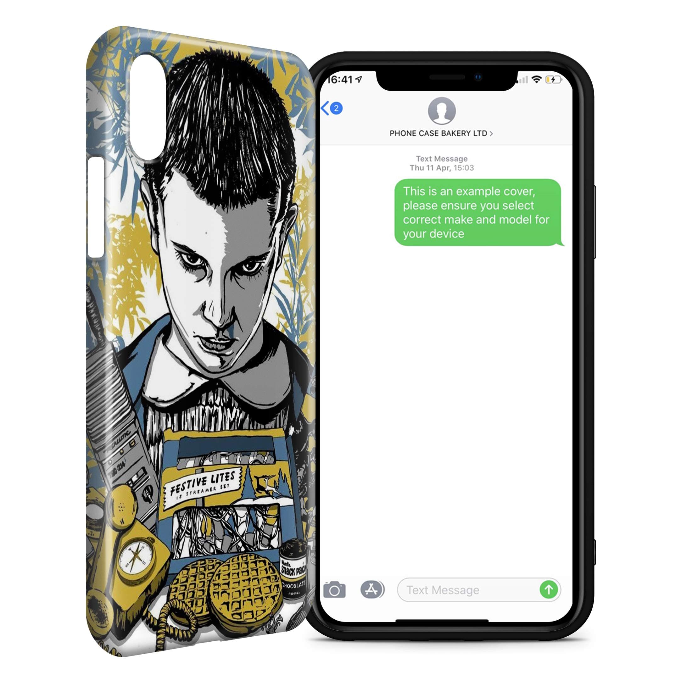 Stranger Things 2019 Fan art Full 3D effect Phone case cover shell for apple Iphone and Samsung - Iphone 7 plus - 14