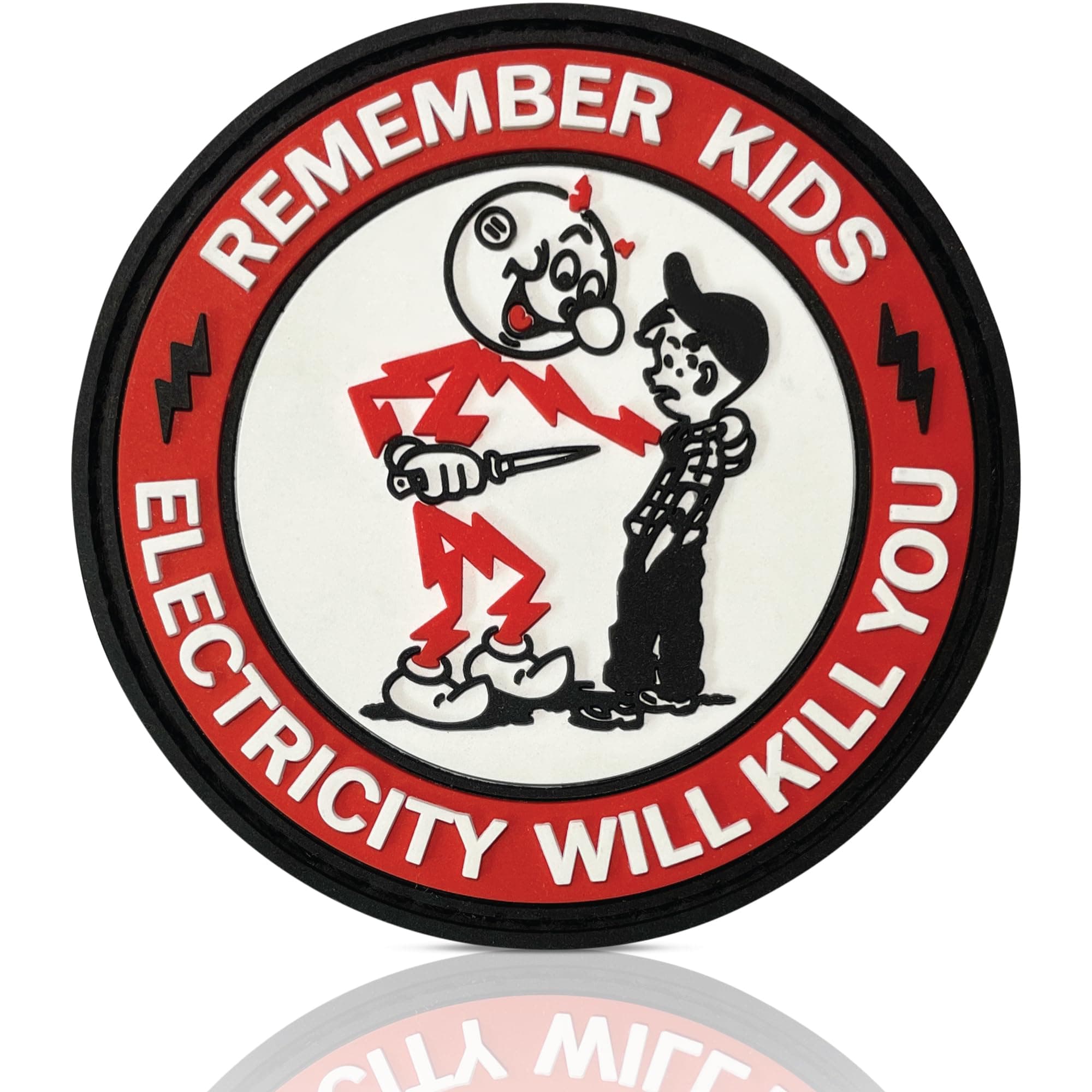 Reddy Kilowatt PVC Patch