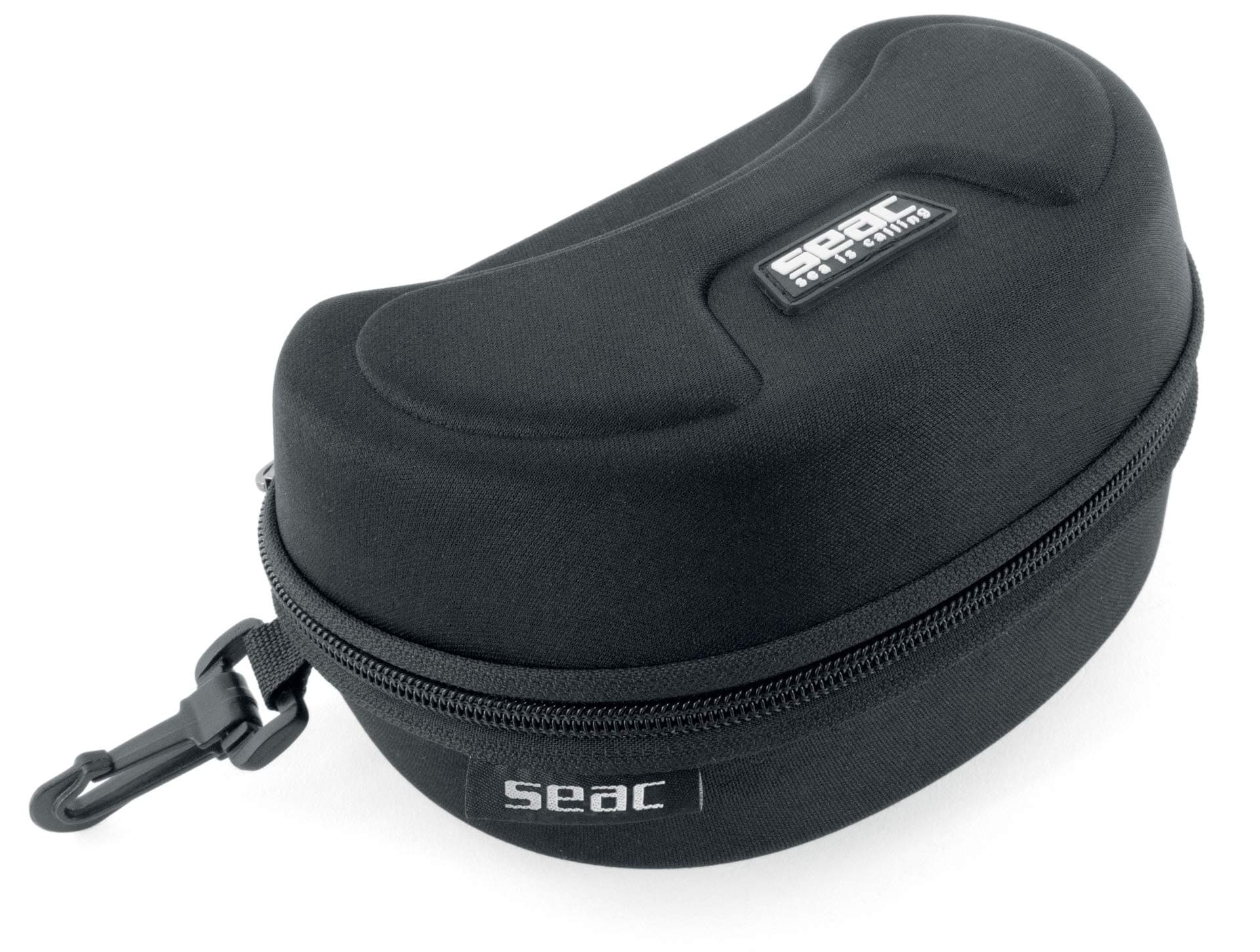 SEACMask Case, Semi-rigid Protective Case for Diving Mask, with snap hook