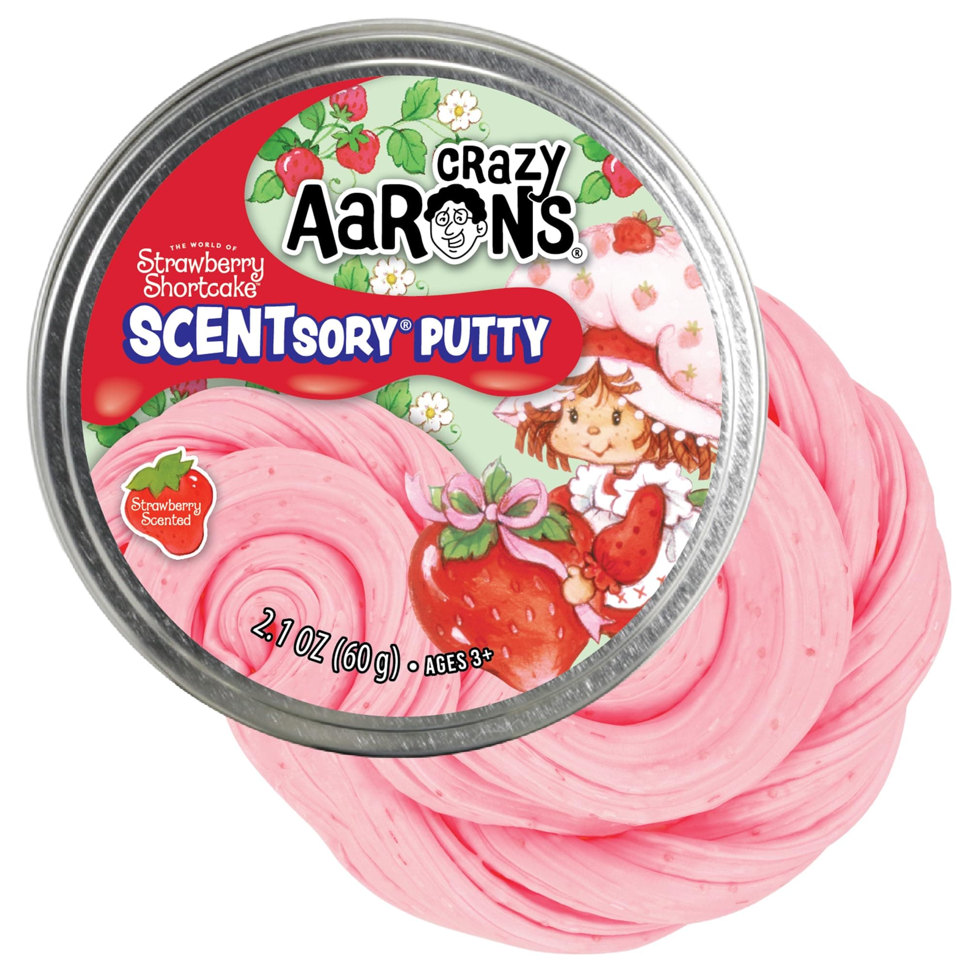 Crazy Aaron's Strawberry Shortcake™ SCENTsory® Putty