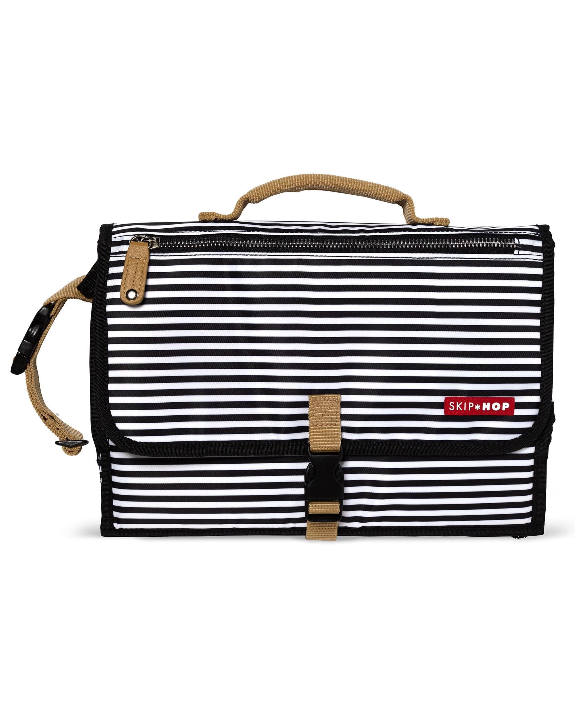 Pronto Mini Changer Black and White Stripe