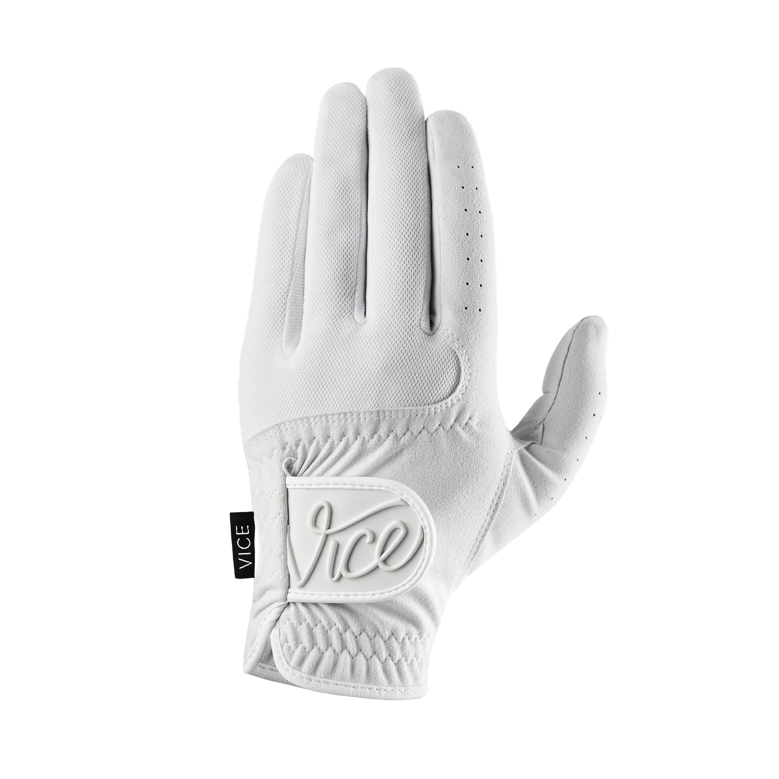 Vice Duro Golf Gloves, White