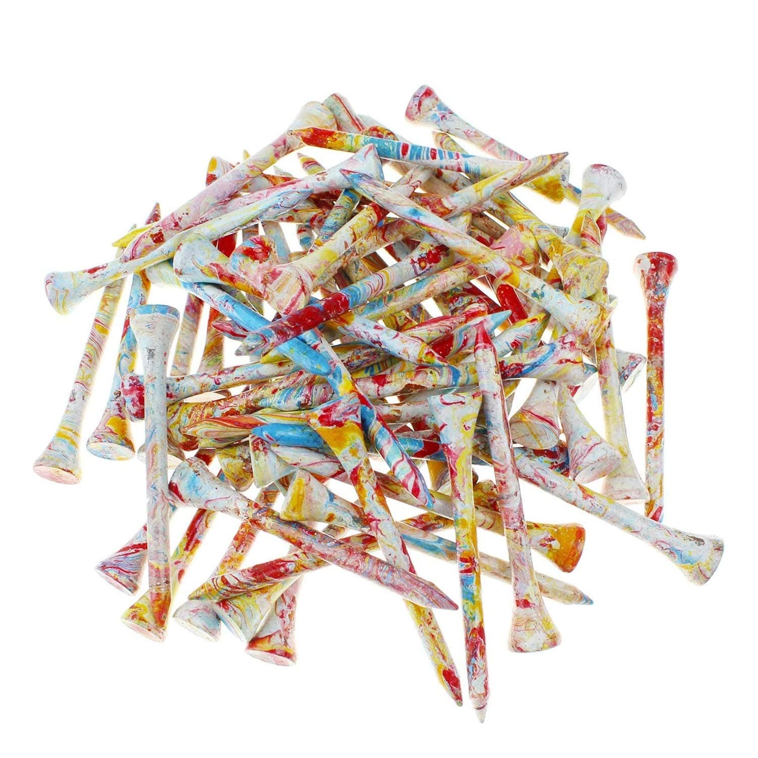 CRESTGOLFGolf Tee 2-3/4 inch Deluxe Tee Pack of 100