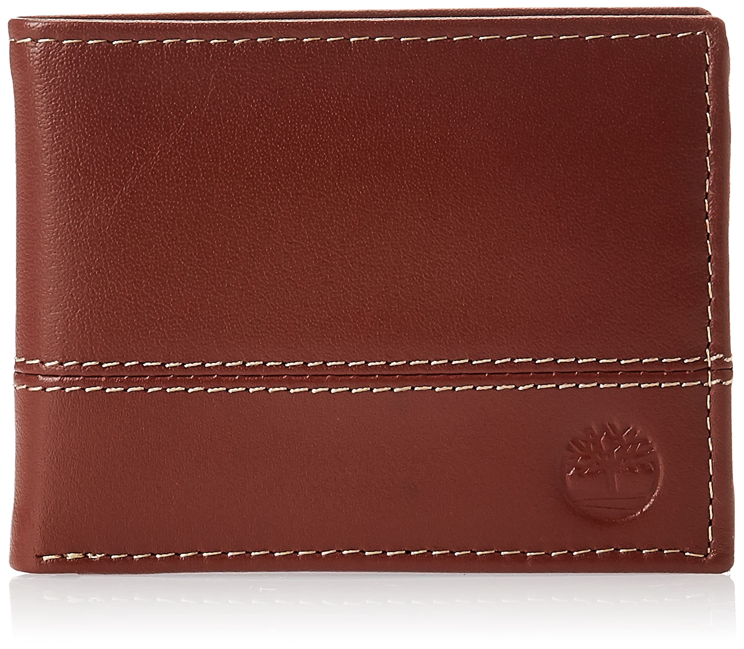 Men's Leather Passcase Bifold Wallet Hybrid