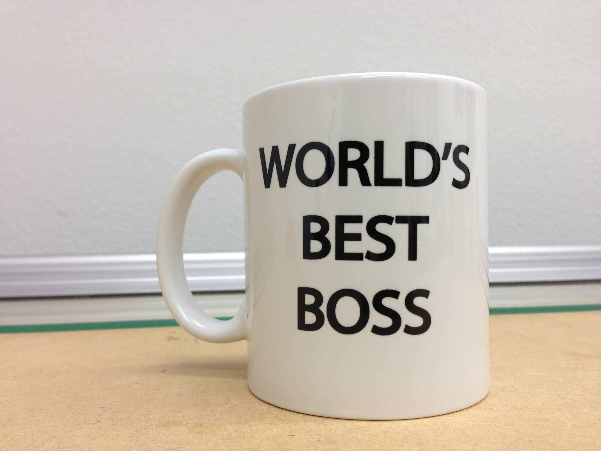 World's Best Boss Coffee Mug 11 oz