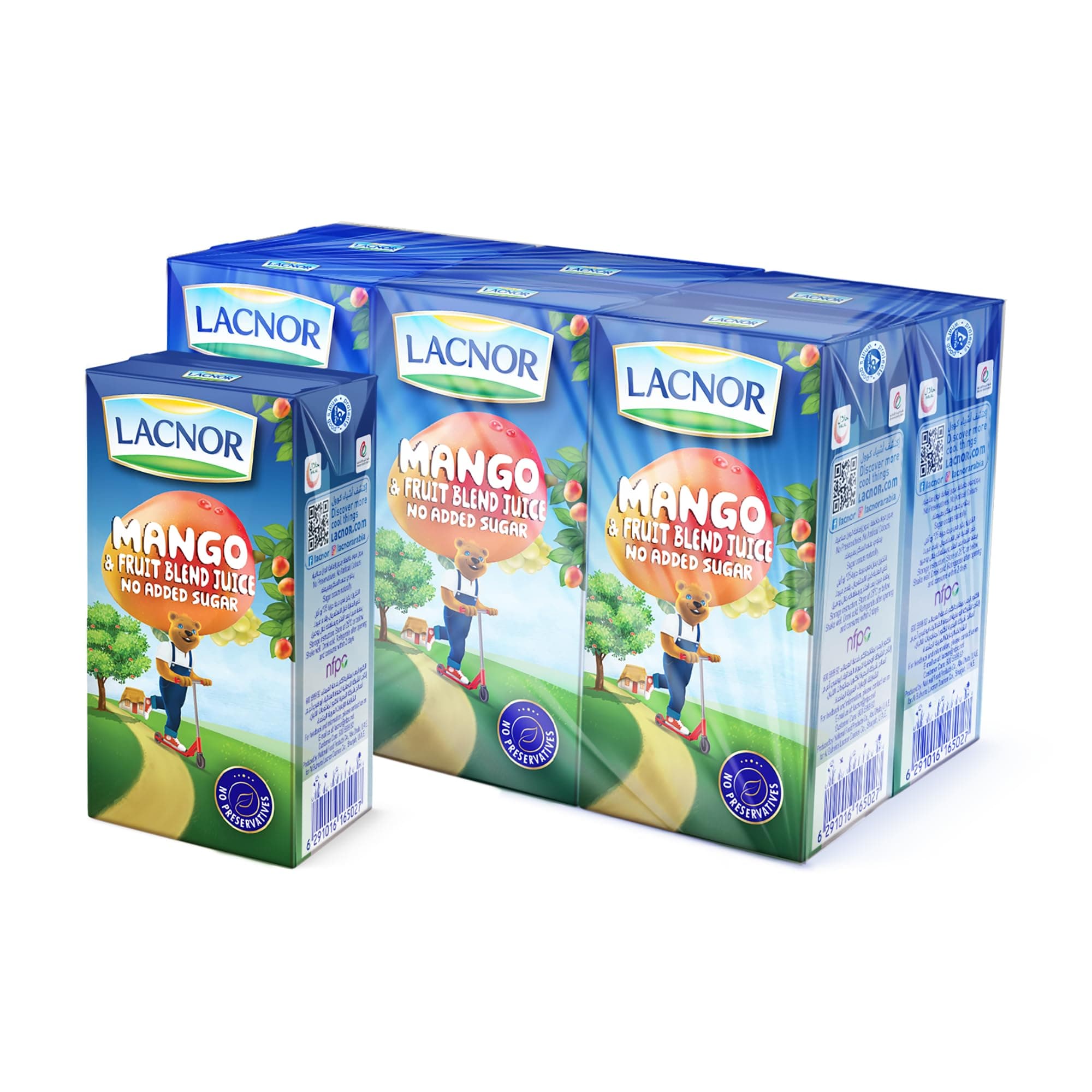 Essential Mango 100% Juice No Added Sugar, 125mL pack of 6