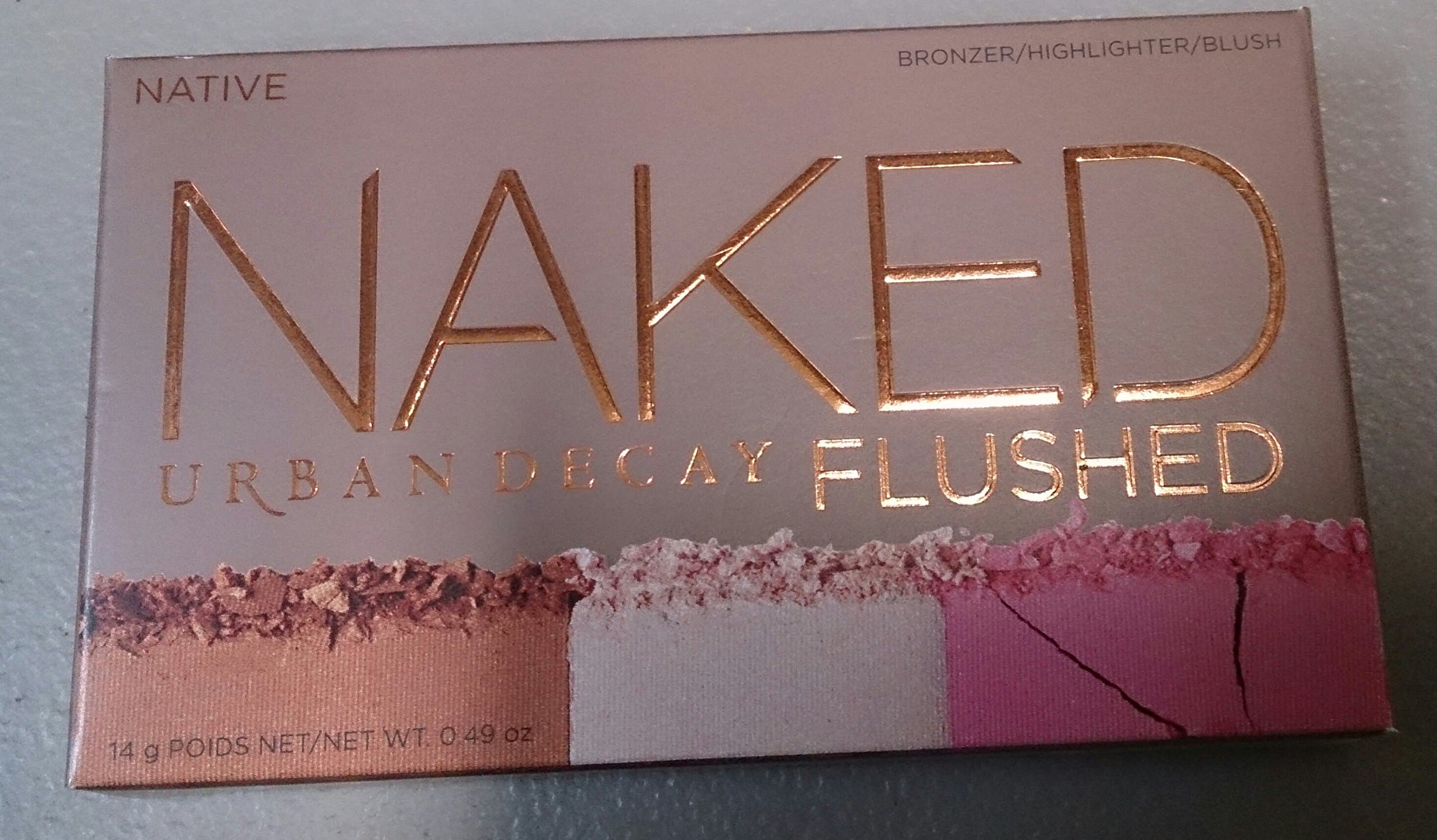 NAKED NATIVE FLUSHED, BRONZER, BLUSH, HIGHLIGHTER MAKEUP PALETTE