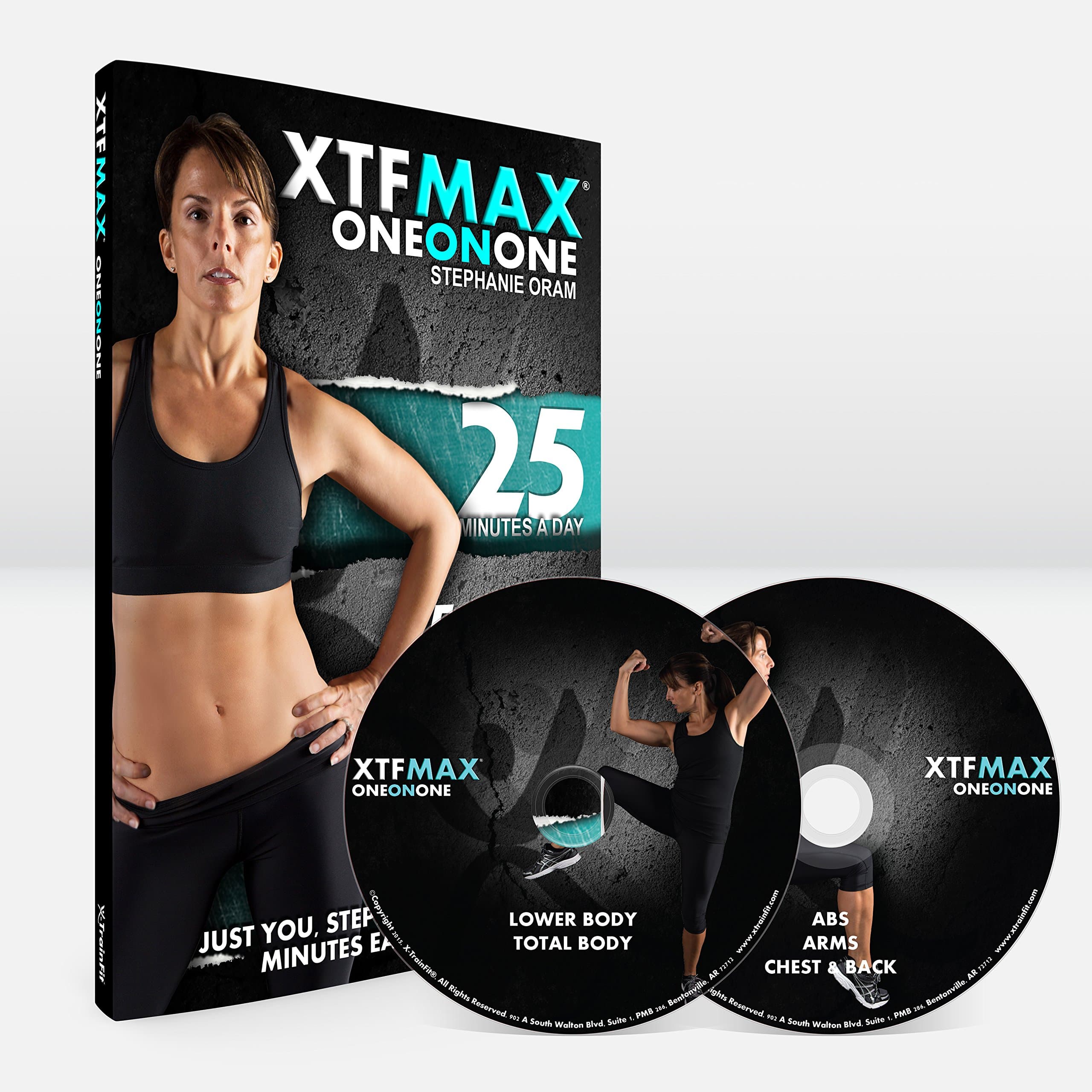 XTFMAX One on One: 30 Day DVD Workout Program with 5 Exercise Videos Training Calendar