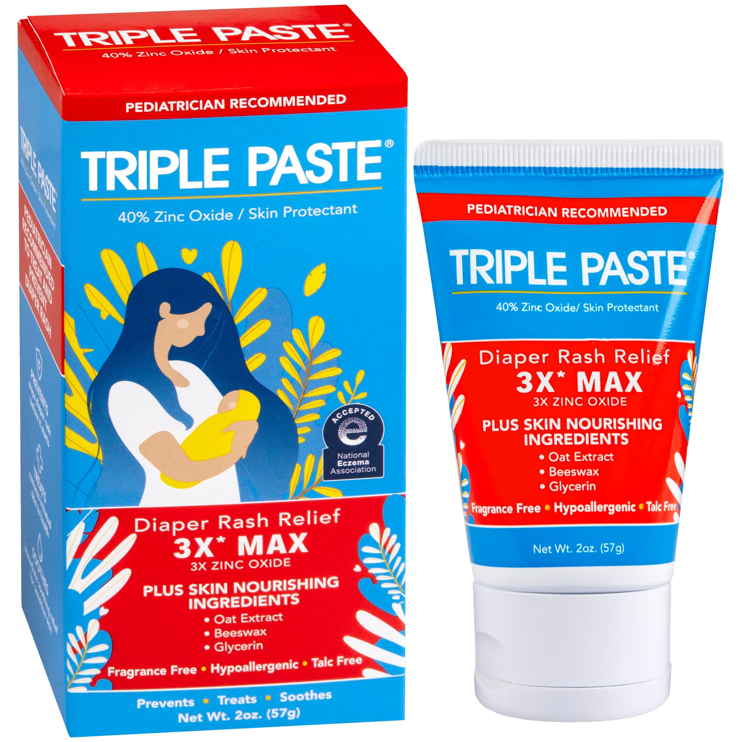 Triple Paste 3X Max Diaper Rash Ointment