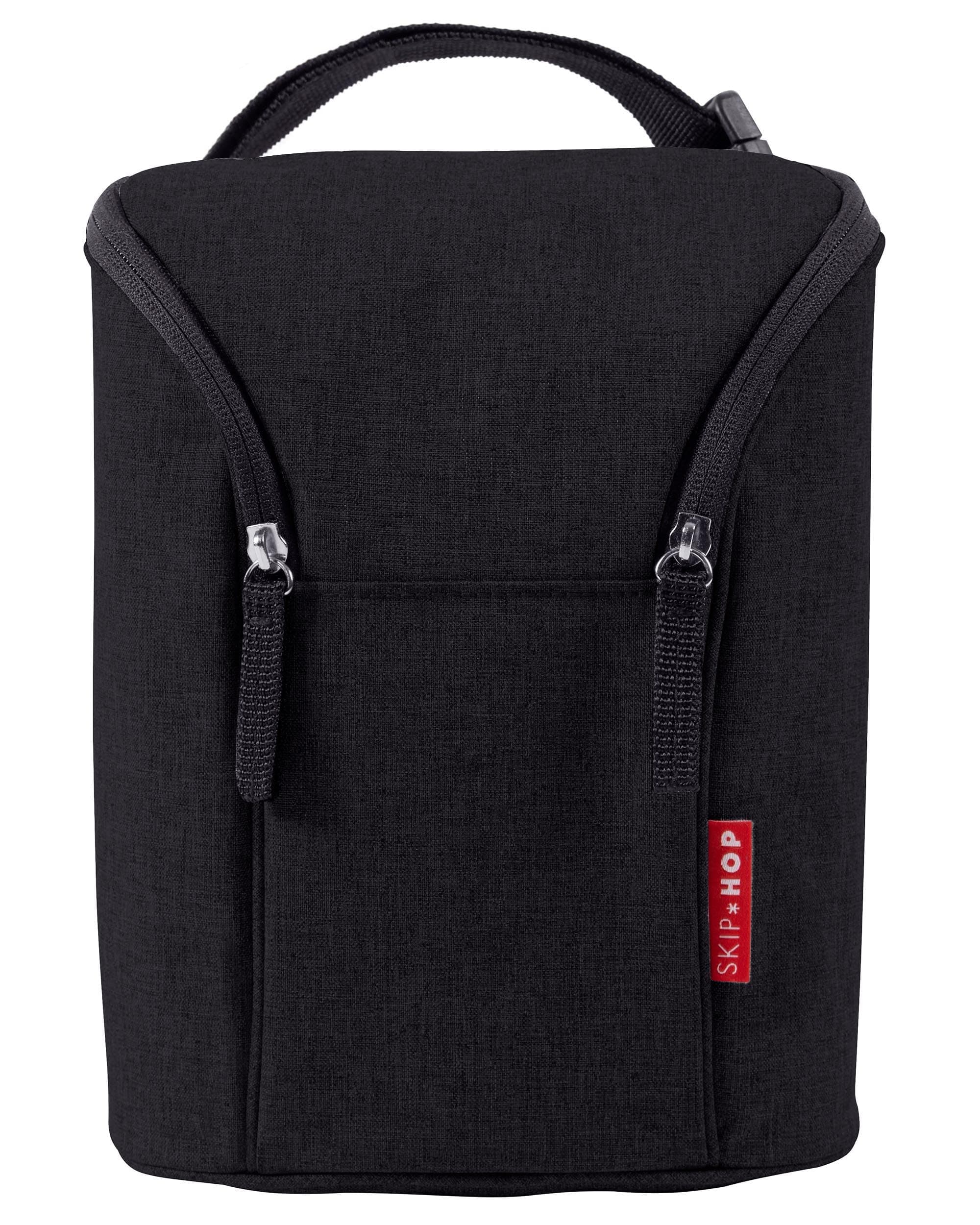 Skip Hop Double Bottle Bag, Black, EA