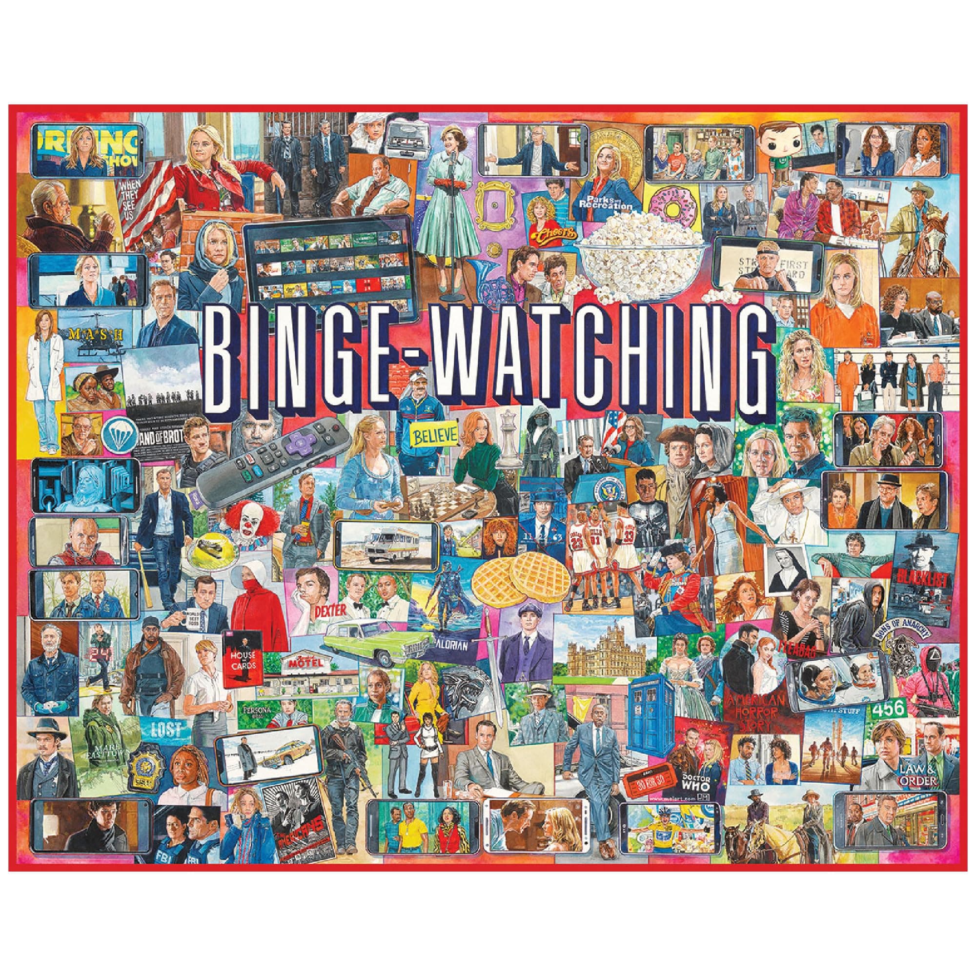 White MountainBinge Watching, 1000 Piece Jigsaw Puzzle