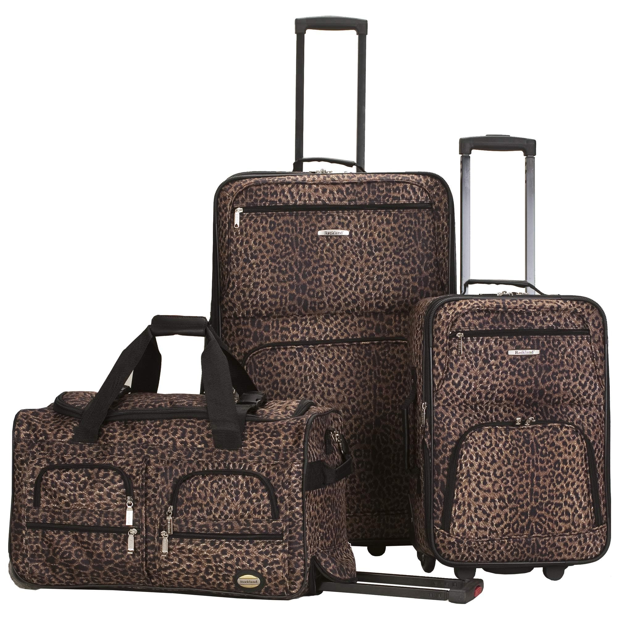 3 Pc Luggage Set, Clear