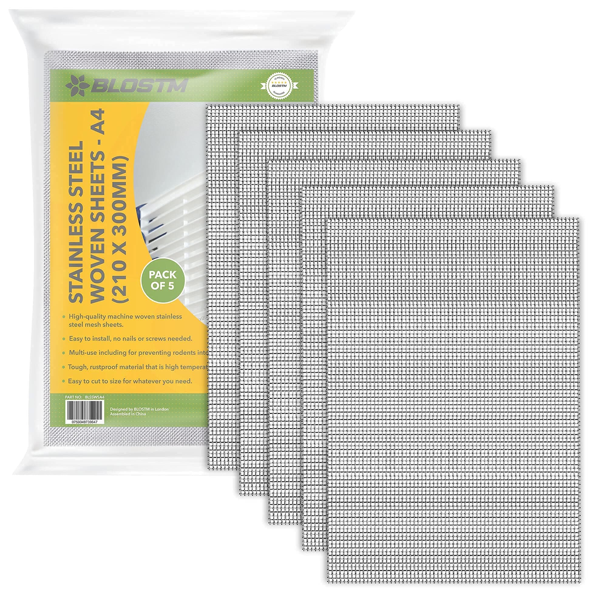 BLOSTM Stainless Steel Wire Mesh Sheets