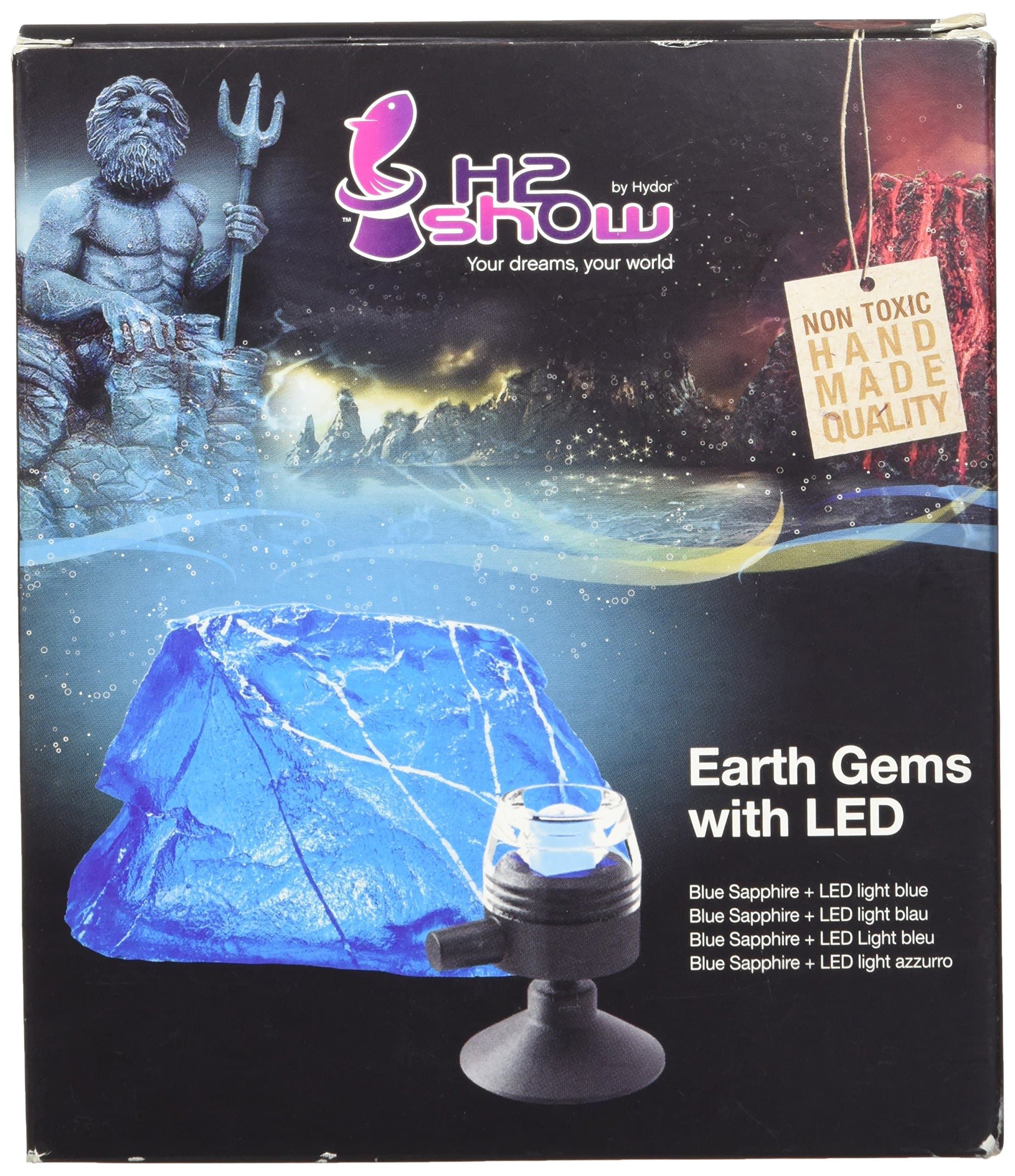 Hydor H2Show Earth Gem, Blue Sapphire, Blue LED