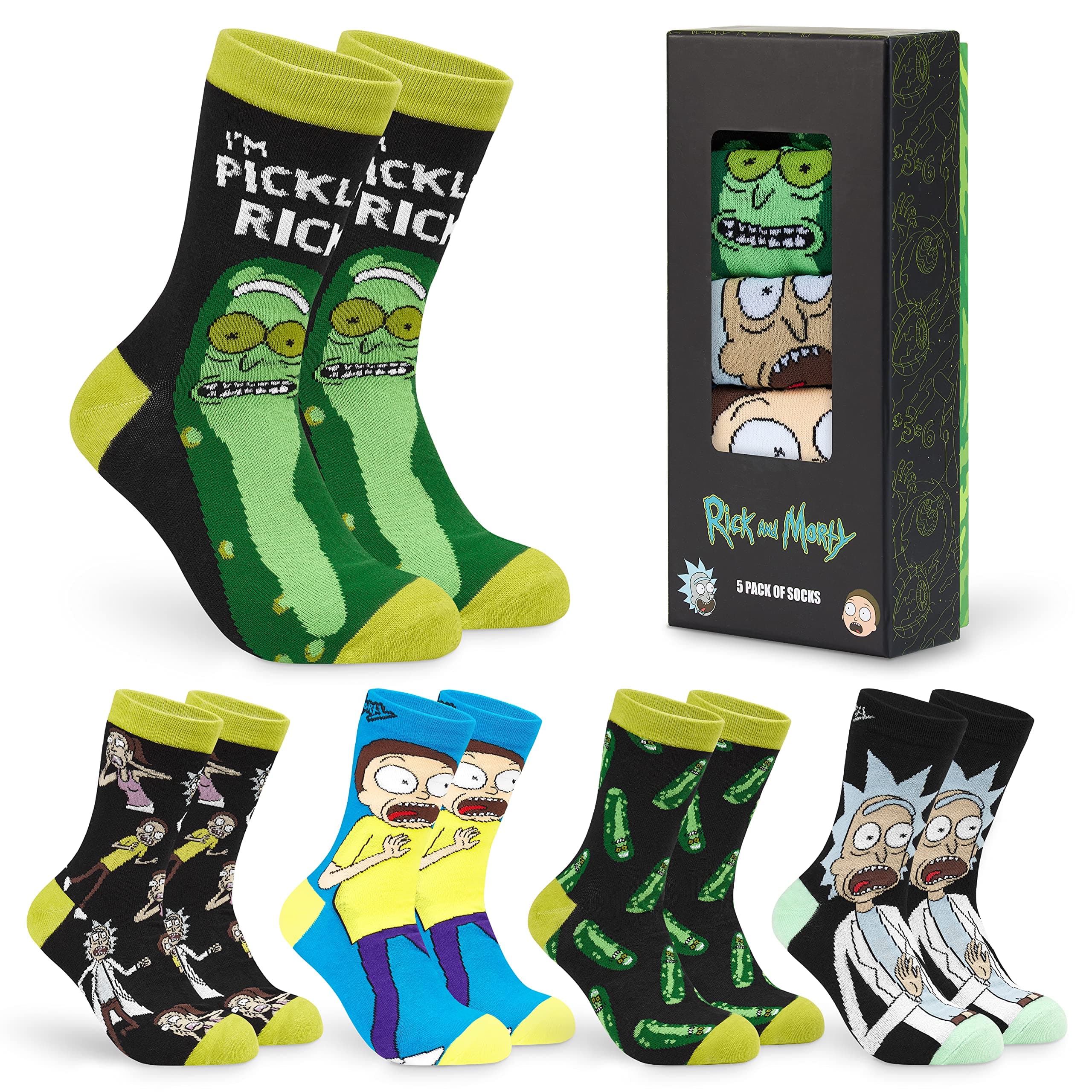 RICK AND MORTY Men's Socks Socks Multipack