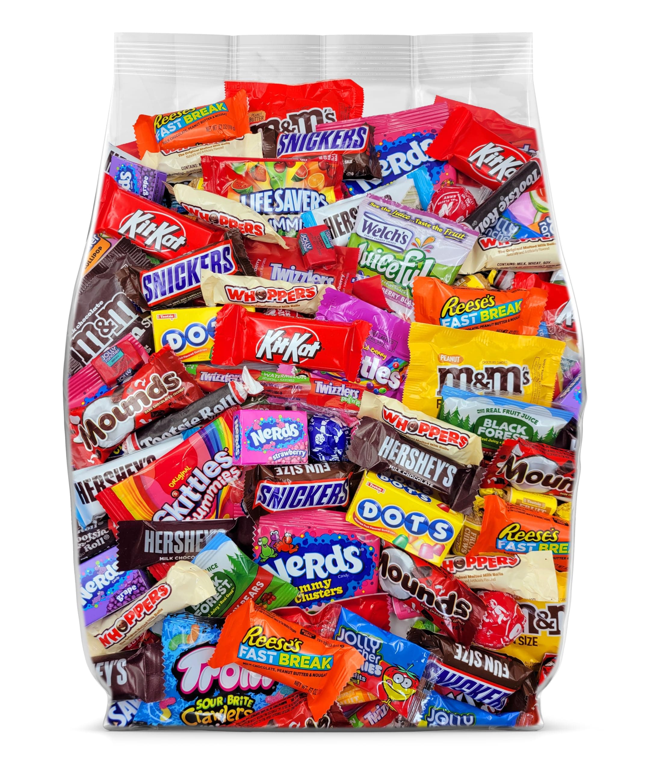 Assorted Chocolate Candy Variety Pack - 2lb Bulk Chocolate Candy Individually Wrapped - Chocolate Candy Assortment for Sharing and Parties - 2 Pound Bulk Candy Mix