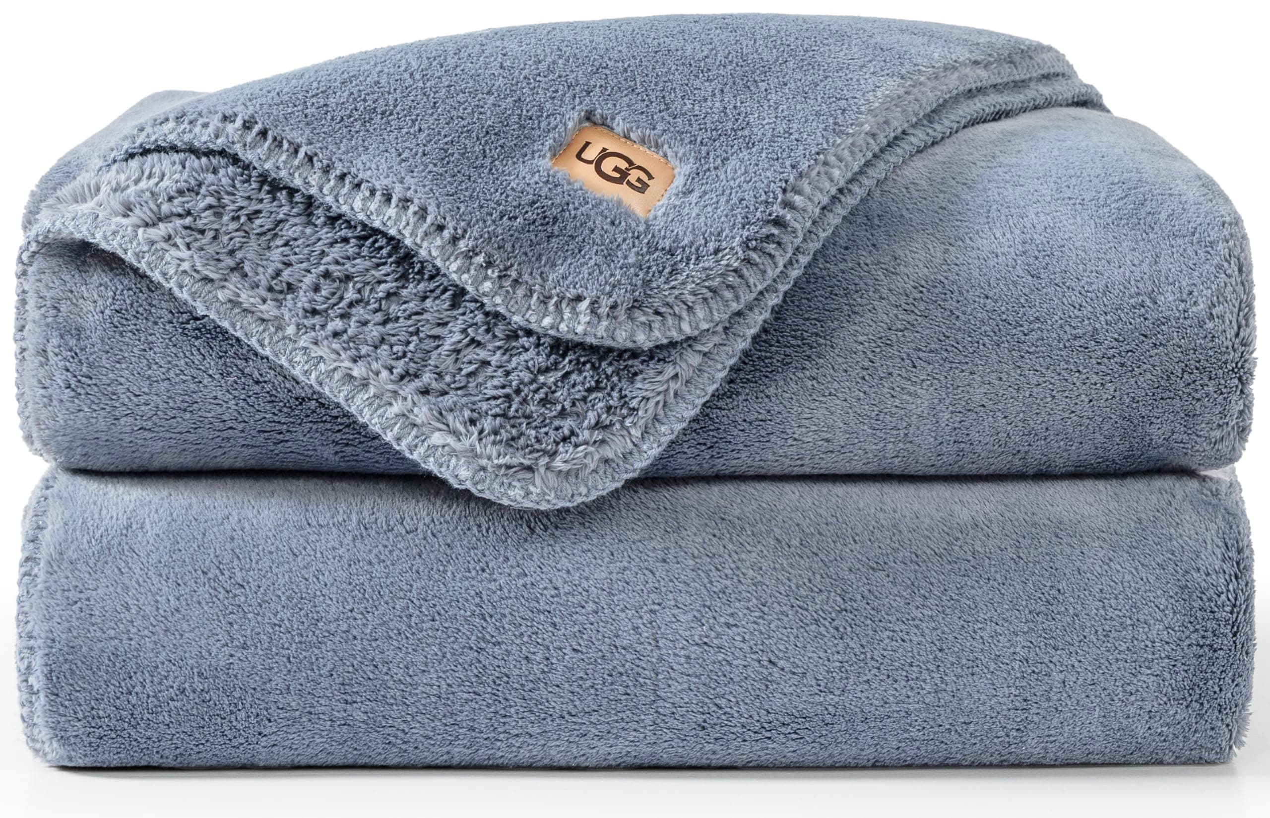 UGG - Whitecap – Plush Throw Blanket for Couch or Bed – Comfortable, Cozy Home Décor – Soft and Luxurious Blanket for Living Room or Bedroom - 50” x 70” – Night Sky