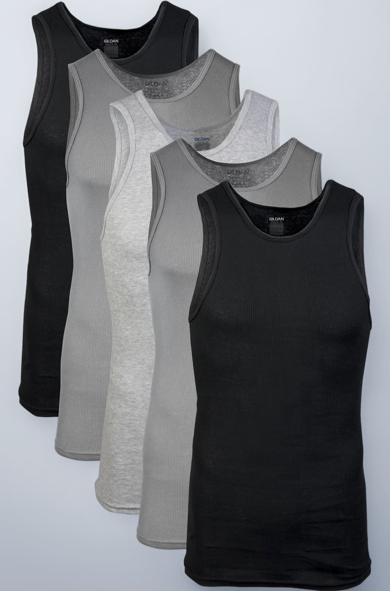 Gildan Men's a-Shirt 5 Pack