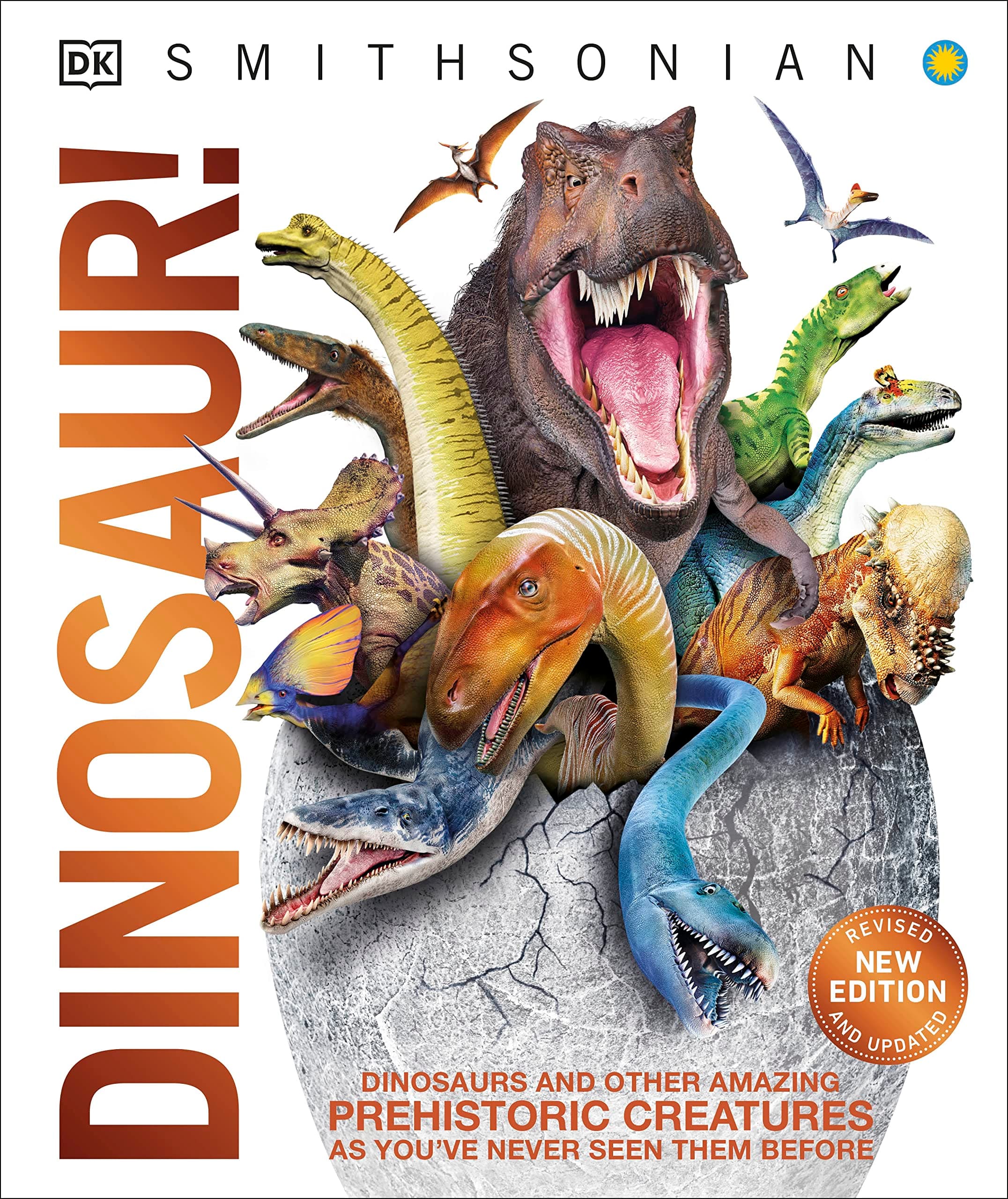 Knowledge Encyclopedia Dinosaur!: Over 60 Prehistoric Creatures as You've Never Seen Them Before (DK Knowledge Encyclopedias) Hardcover – August 6, 2019