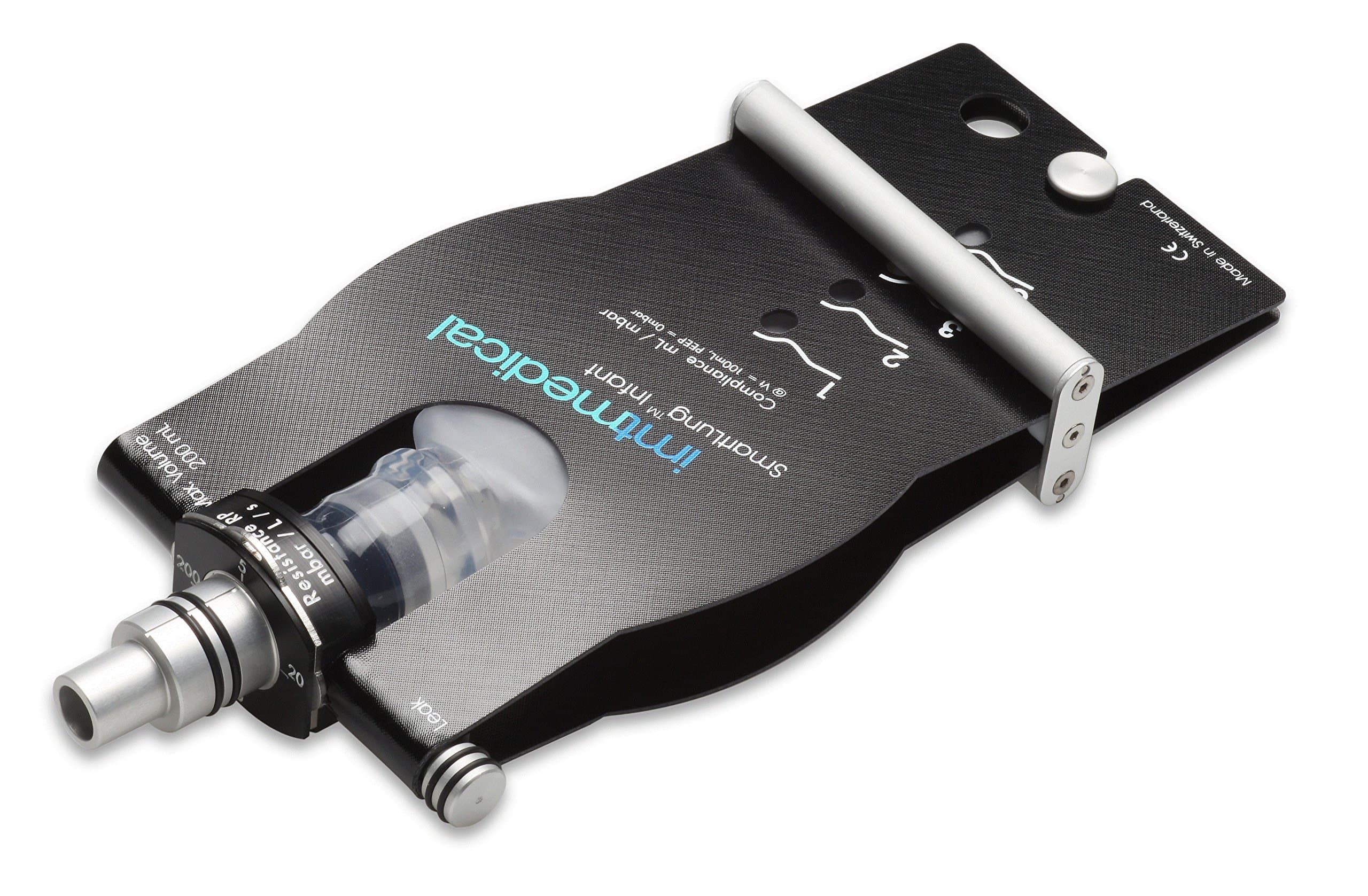 SmartLung Infant 0.5 Liter Test Lung - for Testing Infant and Neonatal ventilators - for Biomedical Engineers - for demonstation - User Adjustable Resistance, Compliance and Leakage