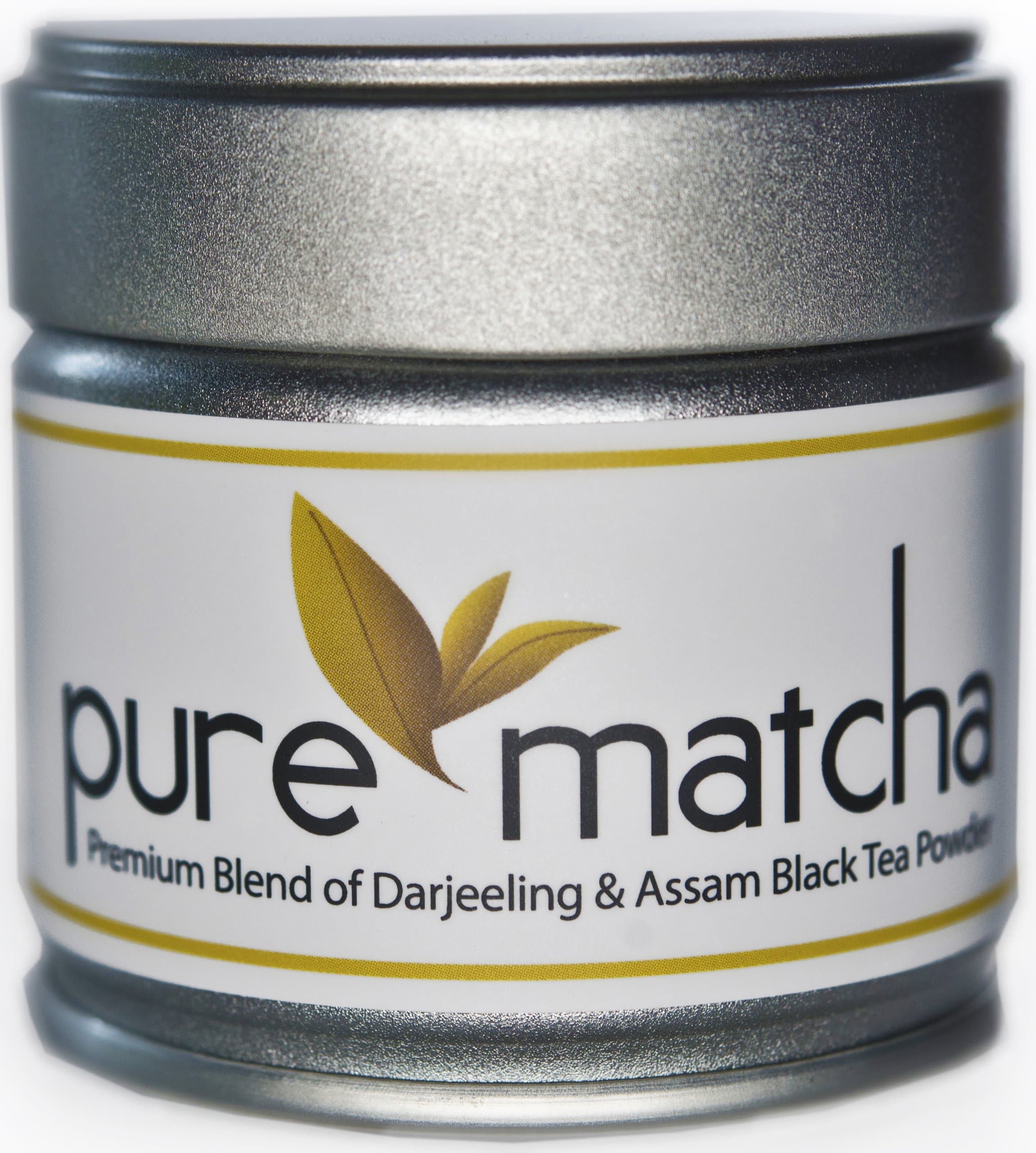 Pure Matcha, Premium Black Tea Powder